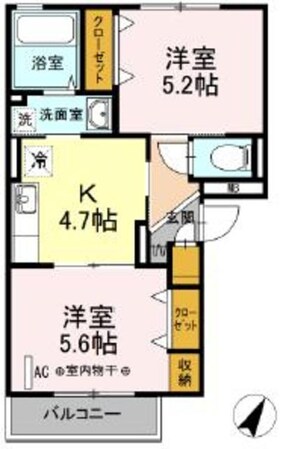 アンバサルの物件間取画像